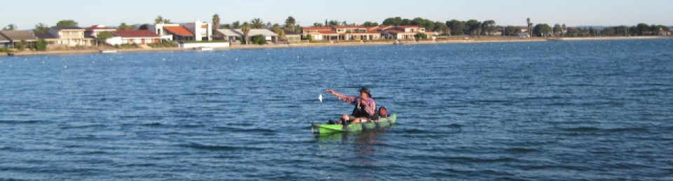 Kayak Fishing in South Australia and the UK